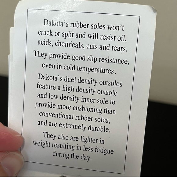 NWT Dakota White Steel Toe Work Shoes - Picture 14 of 16